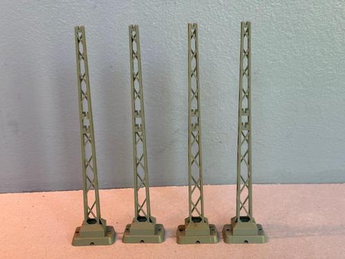 2 Märklin 7021 portaalmasten, Hobby en Vrije tijd, Modeltreinen | H0, Zo goed als nieuw, Overige typen, Gelijkstroom of Wisselstroom