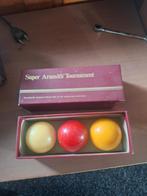 Super Aramith Tournament Biljartballen, Sport en Fitness, Biljarten en Poolen, Ophalen of Verzenden, Gebruikt, Keu of Ballen