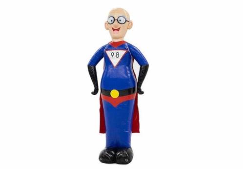 superopa superpapa superman huren opblaasbaar superheld, Hobby en Vrije tijd, Feestartikelen | Verhuur, Zo goed als nieuw, Abraham of Sarah