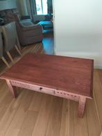 Grenen salontafel met lade, Huis en Inrichting, Tafels | Salontafels, Ophalen, 100 tot 150 cm, 50 tot 100 cm, Zo goed als nieuw