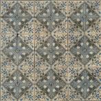 Floraal tegel motief antiek 7 m2+!, Doe-het-zelf en Verbouw, Tegels, Gebruikt, Keramiek, Minder dan 20 cm, Minder dan 5 m²