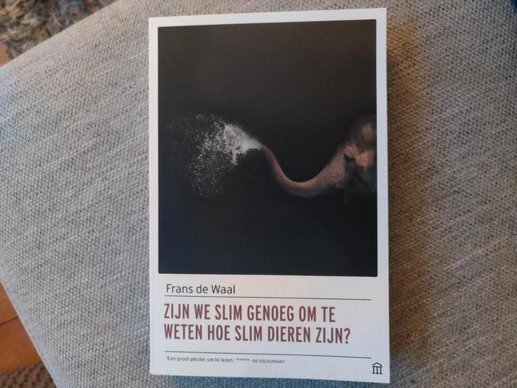 Zijn we slim genoeg om te weten hoe slim dieren zijn?, Boeken, Overige Boeken, Zo goed als nieuw, Ophalen of Verzenden