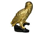 vergulden uil  24 k. verguld met bladgoud, Verzamelen, Ophalen of Verzenden, Nieuw, Overige typen