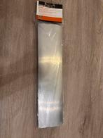 Handson brievenbusklep met borstel RVS blinde bevestiging, Tuin en Terras, Brievenbusklep, Nieuw, Ophalen of Verzenden, Rvs