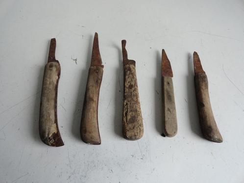 Zakmessen en mesjes, antiek, Antiek en Kunst, Antiek | Gereedschap en Instrumenten, Ophalen of Verzenden