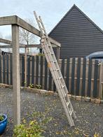 Aluminium ladder - 2 tot 6,5 meter, Ophalen, Gebruikt, Ladder, Opvouwbaar of Inschuifbaar