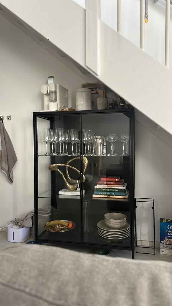Vitrinekast RUDSTA nieuw, Huis en Inrichting, Kasten | Vitrinekasten, Nieuw, Minder dan 100 cm, 50 tot 100 cm, 25 tot 50 cm, Glas