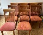 Massuef kersenhouten eetkamer stoelen 8 stuks, Ophalen of Verzenden