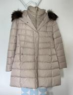 Gerry Weber winterjas met imitatiebont - Als nieuw!, Beige, Maat 42/44 (L), Nieuw, Ophalen of Verzenden