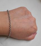 Zilveren vintage jasseron armbandje nr.1084