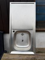 Rvs aanrechtblad, Ophalen of Verzenden, Zo goed als nieuw, 50 tot 75 cm, Minder dan 100 cm