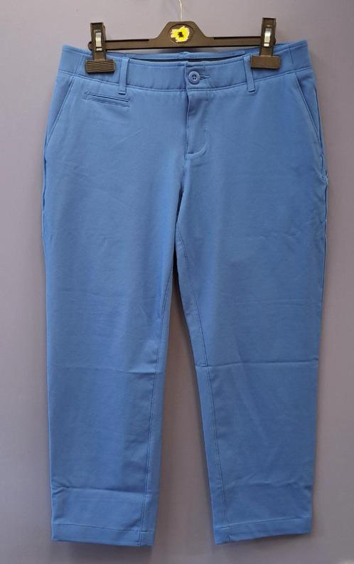 Under Armour paars / blauwige broek capri outdoor 36 44990, Kleding | Dames, Broeken en Pantalons, Zo goed als nieuw, Maat 36 (S)