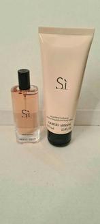 Armani si eau de parfum 15ml en armani si bodylotion 75ml, Ophalen of Verzenden, Nieuw