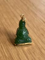 Gold Jade Buddha Pendant, Ophalen of Verzenden, Zo goed als nieuw, Goud