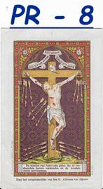 pr8 Prentje Rozenkrans der Heilige Wonden, Verzamelen, Religie, Ophalen of Verzenden, Gebruikt, Kaart of Prent