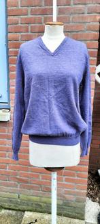 Profuomo paarse wollen trui V-hals L 100% wol, Maat 38/40 (M), Paars, Ophalen of Verzenden, Zo goed als nieuw