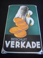 verkade beschuit emaille bord, Ophalen of Verzenden