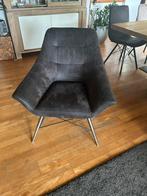 Fauteuil, antraciet, Huis en Inrichting, Fauteuils, 75 tot 100 cm, Zo goed als nieuw, 50 tot 75 cm, Ophalen