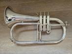 Jupiter bugel, flugelhorn, Muziek en Instrumenten, Blaasinstrumenten | Trompetten, Ophalen of Verzenden, Gebruikt, Bes-trompet
