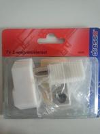 Dresco TV 2-Wegverdelerset [NIEUW], Hobby en Vrije tijd, Elektronica-componenten, Ophalen of Verzenden, Nieuw