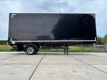 🇳🇱 SAXAS BE Oplegger / Trailer + Laadklep beschikbaar voor biedingen