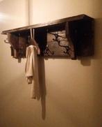 Robuuste Landelijke Kapstok Hoffz Stijl, Huis en Inrichting, Zo goed als nieuw, Minder dan 100 cm, Hout, Ophalen