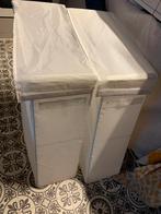 IKEA Skubb sorteer tassen/bakken - 2 stuks, Ophalen, Gebruikt, Wit, Overige typen