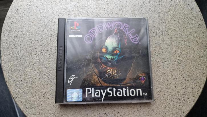 Oddworld: Abes Oddysee (Playstation 1), Spelcomputers en Games, Games | Sony PlayStation 1, Gebruikt, Avontuur en Actie, 1 speler