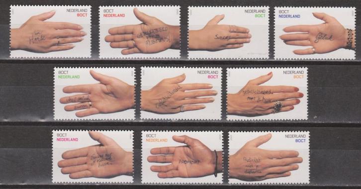 NVPH Nederland 1878 - 1887 PF Felicitatiezegels 2000, Postzegels en Munten, Postzegels | Nederland, Postfris, Na 1940, Verzenden