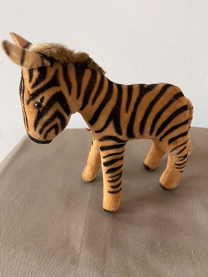 Steiff zebra, 6412, Antiek en Kunst, Antiek | Speelgoed, Ophalen of Verzenden
