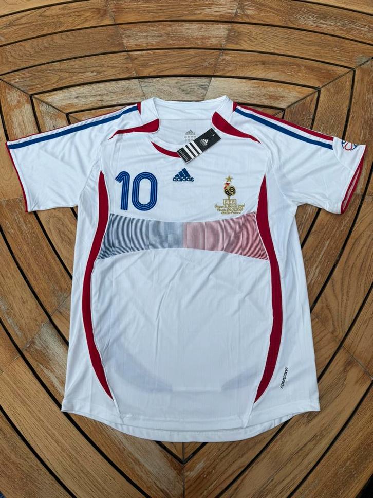 Frankrijk uitshirt 2006 – Zidane 10, Sport en Fitness, Voetbal, Nieuw, Shirt, Maat L, Ophalen of Verzenden