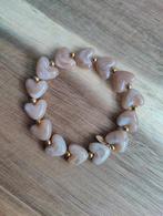 Nieuwe armband acryl kralen hart. Trend herfst winter., Sieraden, Tassen en Uiterlijk, Armbanden, Overige materialen, Yehwang