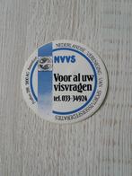 sticker NVVS voor al uw visvragen, Ophalen of Verzenden, Zo goed als nieuw, Bedrijf of Vereniging