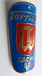 Torpedo Sachs 50 oldtimerrijwiel balhoofdplaat, oude messing, Verzenden, Zo goed als nieuw, Gebruiksvoorwerp
