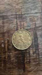20 eurocent munt italië, Ophalen of Verzenden, Italië, 20 cent