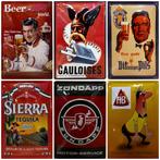 Lucky Strike Pinup relief reclamebord van metaal wandbord, Reclamebord, Info@deconoord.nl, Deco Noord, Nieuw