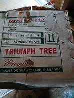 kunst kerstboom Triumph 215 cm hoog, Diversen, Kerst, Ophalen, Zo goed als nieuw