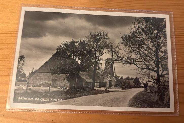 Ansichtkaart Bathmen De Oude Molen, Verzamelen, Ansichtkaarten | Nederland, Overijssel, Voor 1920, Ophalen of Verzenden