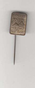 Simavi Hulp Nederlands Indië Indonesie speldje, Gebruikt, Niet vindbaar, Niet vindbaar, Speldje of Pin