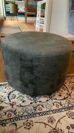 Groene poef, Ophalen, Neutraal, Rond, Zo goed als nieuw