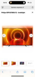 Philips 55PUS7805/12 Ambilight TV, Ophalen, Philips, 50 Hz, 100 cm of meer