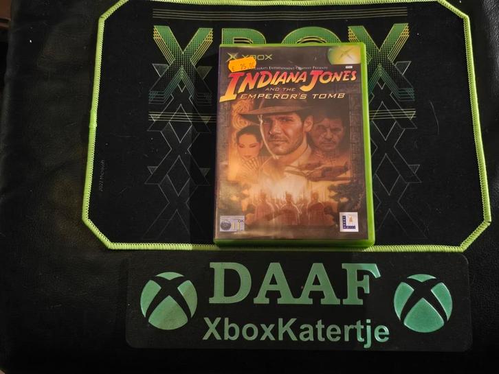 Indiana Jones and the Emperor's Tomb - Xbox original/360/one, Spelcomputers en Games, Games | Xbox Original, Zo goed als nieuw