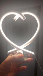 Neon lampje hart, Ophalen, Gebruikt
