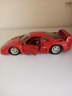 Te koop rode Ferrari F40 modelauto, merk Tonka, schaal 1:18., Ophalen, Zo goed als nieuw, Auto, Overige merken