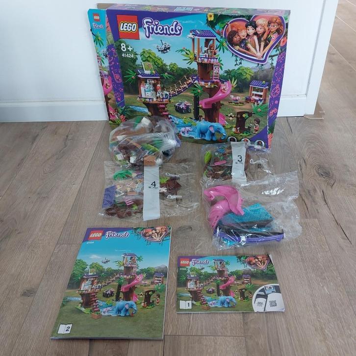 LEGO Friends Jungle reddingsbasis - 41424, Kinderen en Baby's, Speelgoed | Duplo en Lego, Zo goed als nieuw, Lego, Complete set