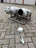 Elektrische Carbidkanon, Ophalen, Gebruikt