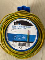 Elektriciteitsdraad prijs per rol,is €12,50, Doe-het-zelf en Verbouw, Elektra en Kabels, Ophalen of Verzenden, Nieuw, Kabel of Snoer