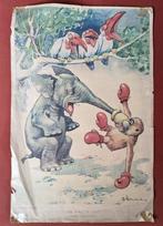 poster G.E. Studdy, de Knock-out, Verzamelen, Posters, Dier of Natuur, Gebruikt, Ophalen of Verzenden, A1 t/m A3