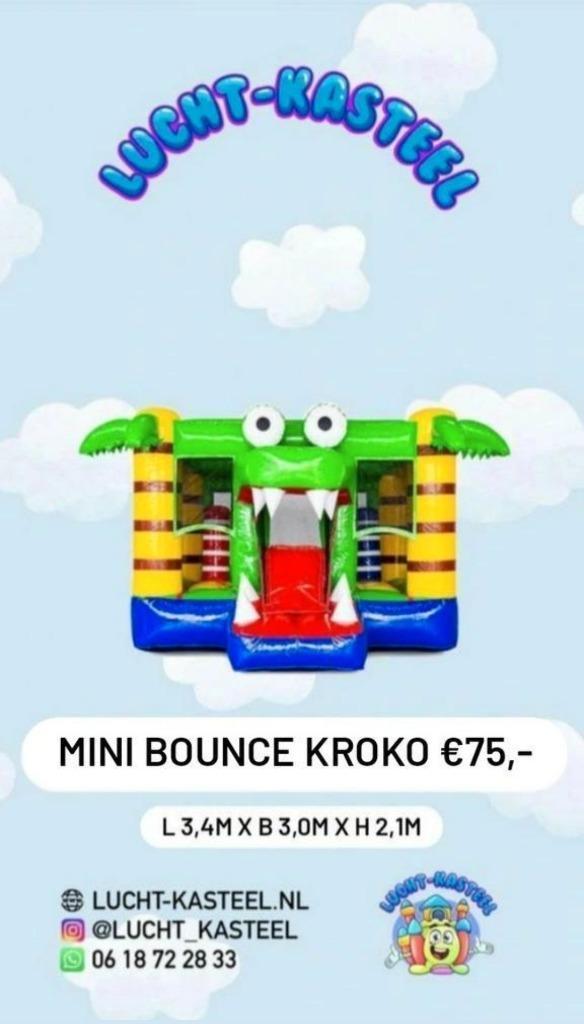 Springkussen huren voor kinderen feest luchtkussen, Hobby en Vrije tijd, Feestartikelen | Verhuur, Zo goed als nieuw, Verjaardag