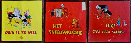 Flipje boekjes (3x), Boeken, Stripboeken, Gelezen, Meerdere stripboeken, Ophalen of Verzenden
